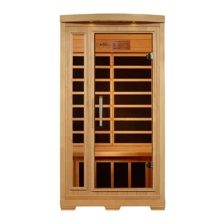 emvexa Solo 1–2 Person Near Zero EMF FAR Infrared Sauna (2025 Edition)