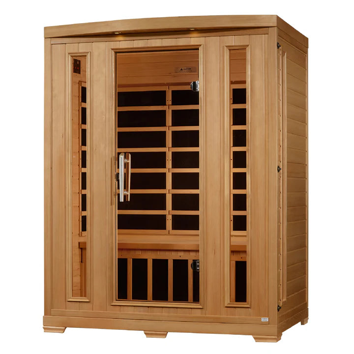 emvexa Trio 3 Person Near Zero EMF FAR Infrared Sauna (2025 Edition)
