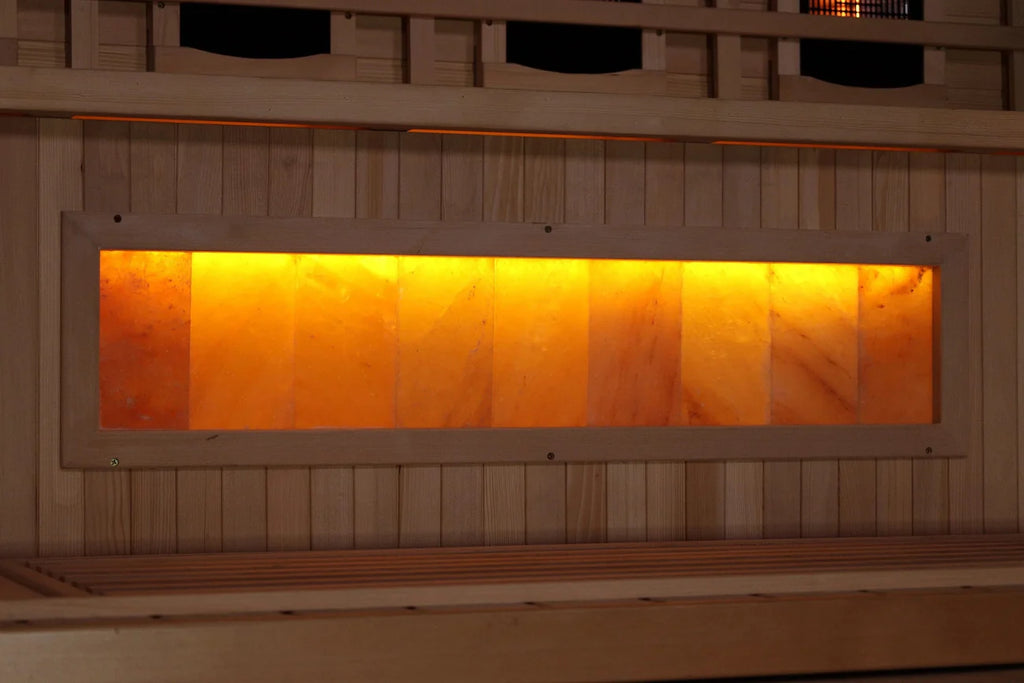 Golden Designs 4-Person 2025 Reserve Edition GDI-8040-03 Full Spectrum with Himalayan Salt Bar