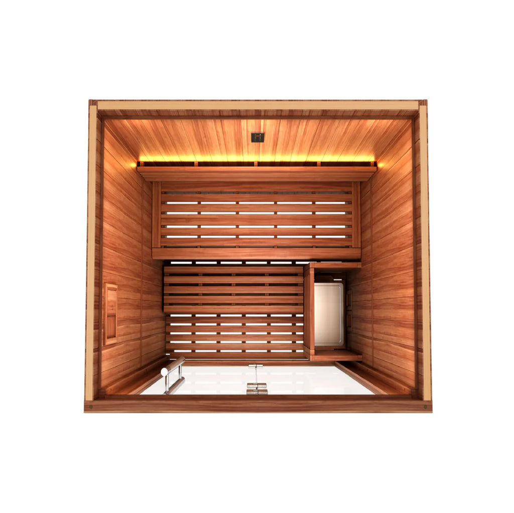 Golden Designs 2025 "Sundsvall Edition" 2 Person Traditional Sauna