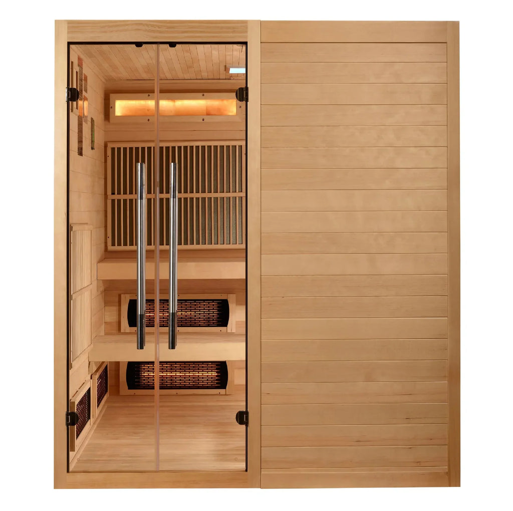 Golden Designs 2025 Toledo GDI-8360-01 6 Person Hybrid Indoor Sauna