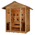Golden Designs “Gargellen” 5 Person Hybrid Outdoor Sauna