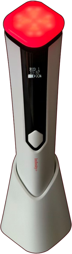 BioGlow Infinity+ Red Light Therapy Device with Infrared & Heat Mode